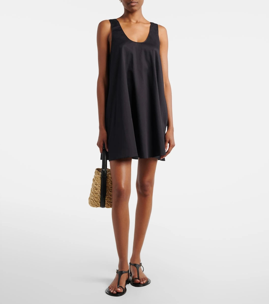 Leset - Yoko cotton poplin minidress