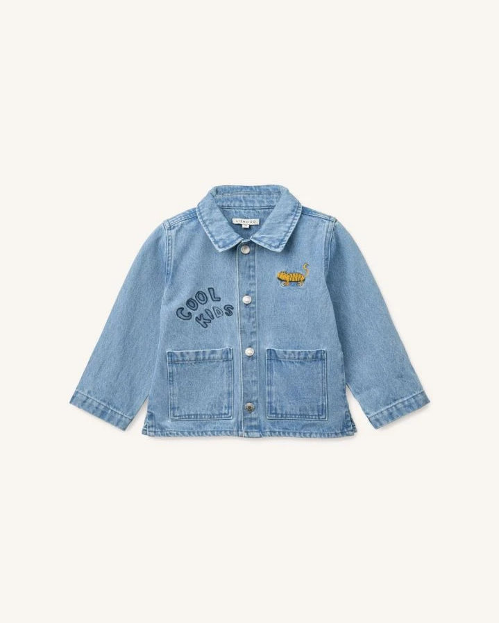 Liewood - Kinsley Cool Kids Denim Jacket | Light Blue