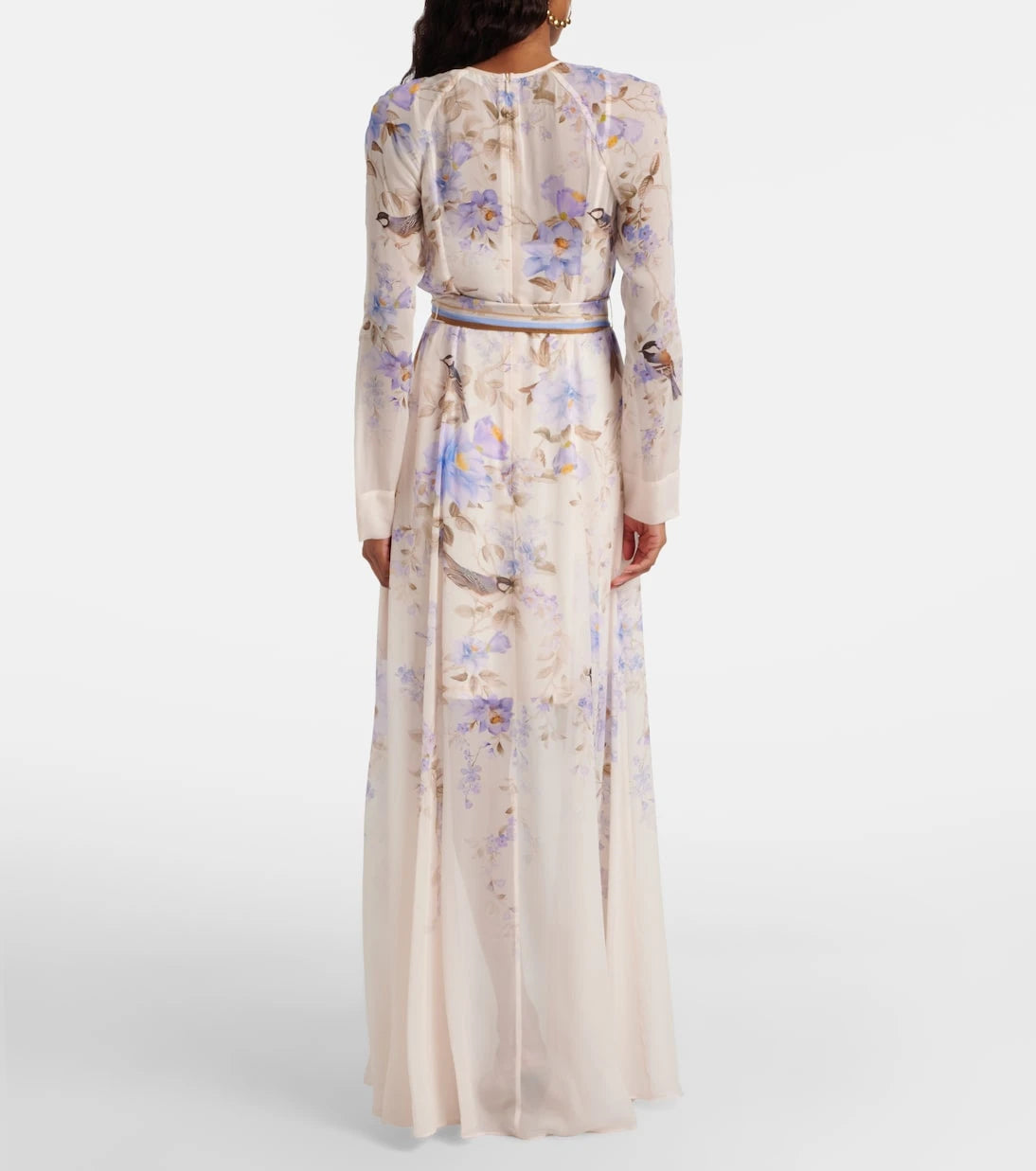 Zimmermann - Luna belted floral maxi dress