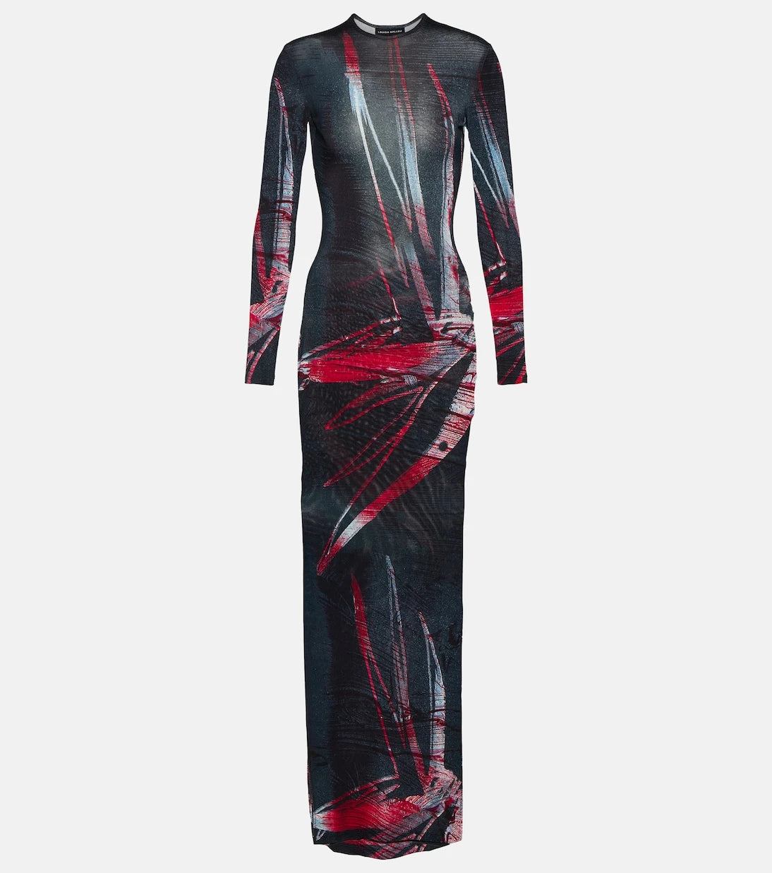 Louisa Ballou - Printed jersey maxi dress