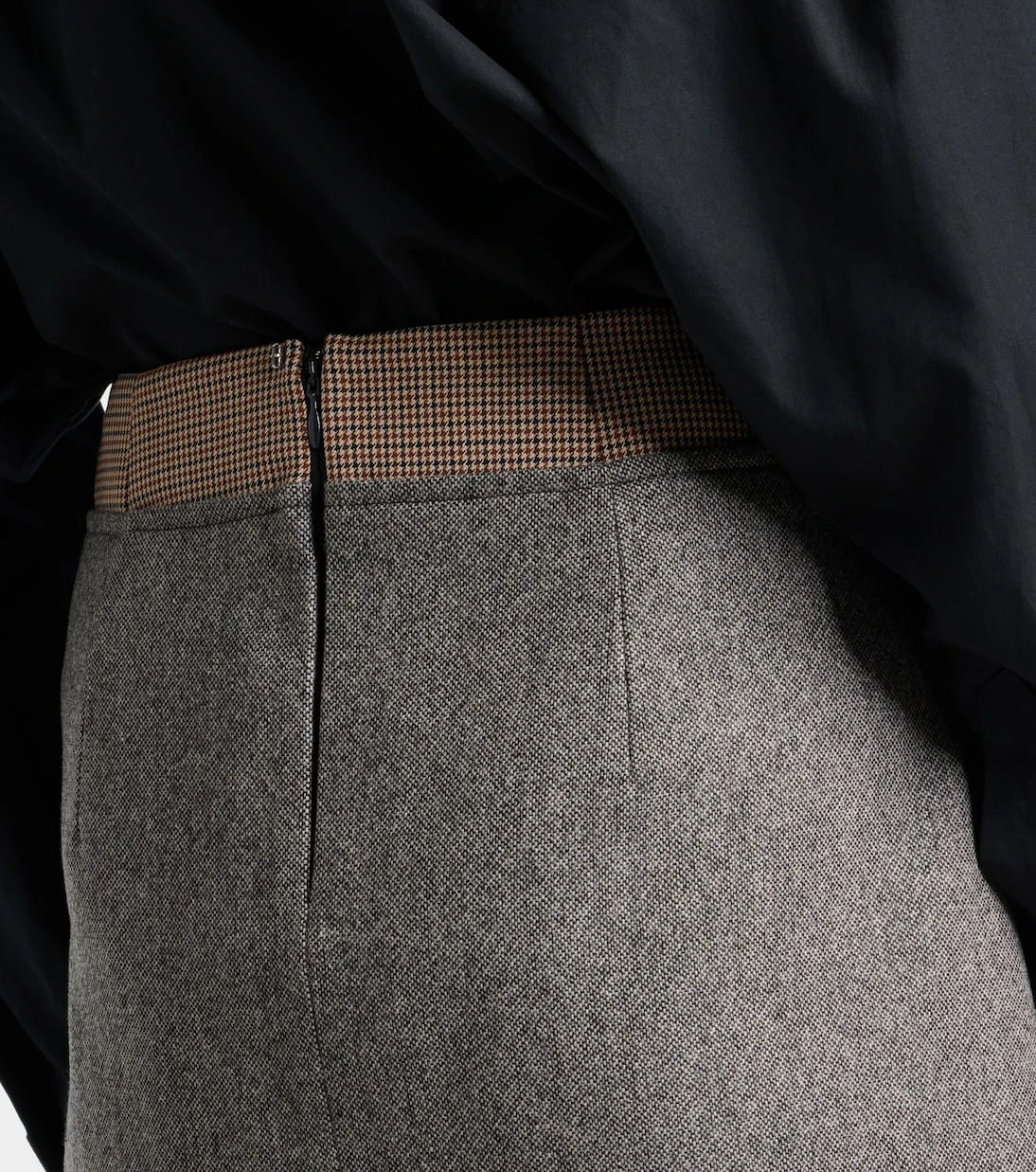 Sportmax - Riga tweed midi skirt