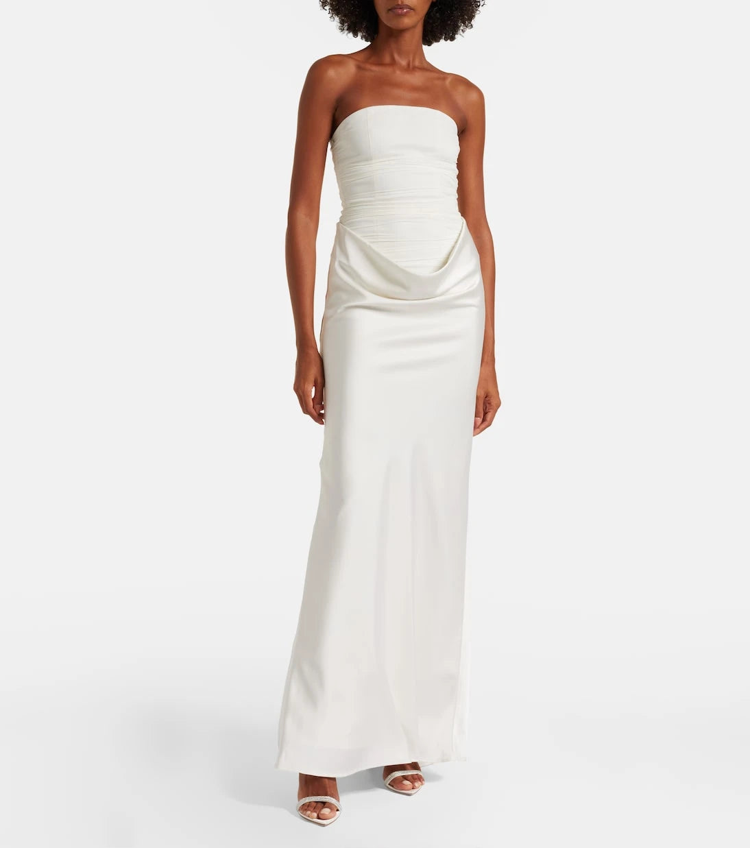 Rotate - Donatella draped gown