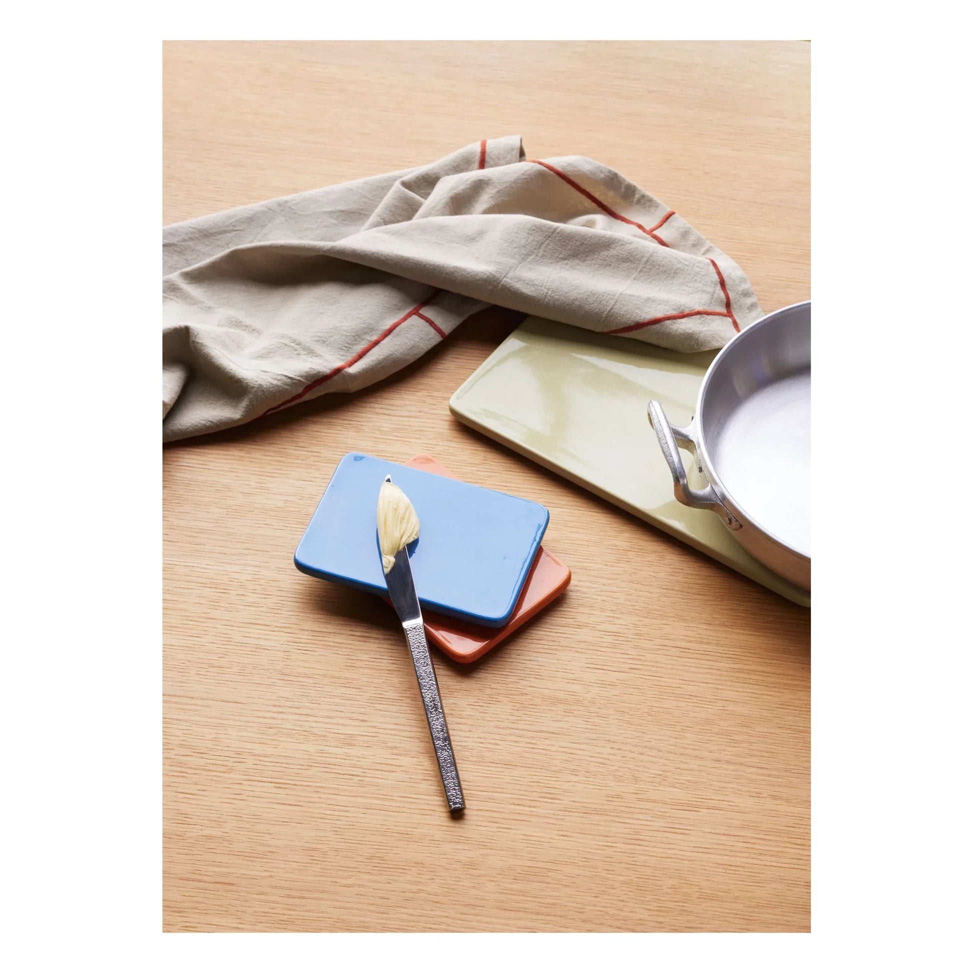Hübsch - Easypeasy tea towel | Red