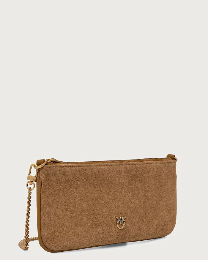 Pinko Kadın Süet Clutch