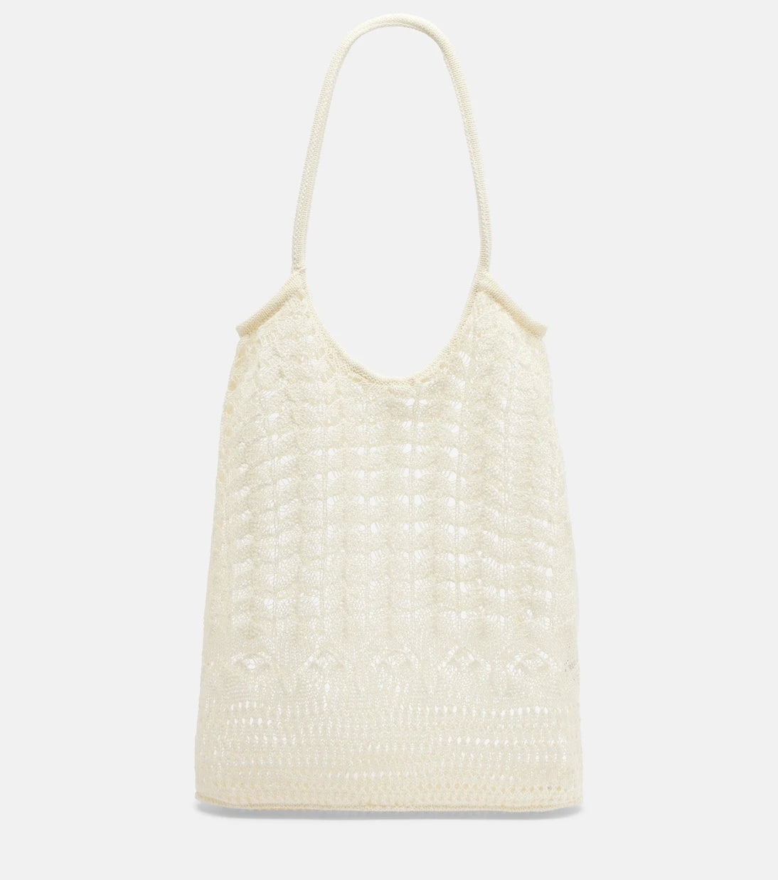 Eres - Ocre crochet shoulder bag