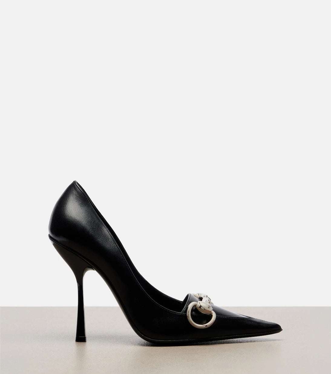 Gucci - Boulevard Horsebit leather pumps