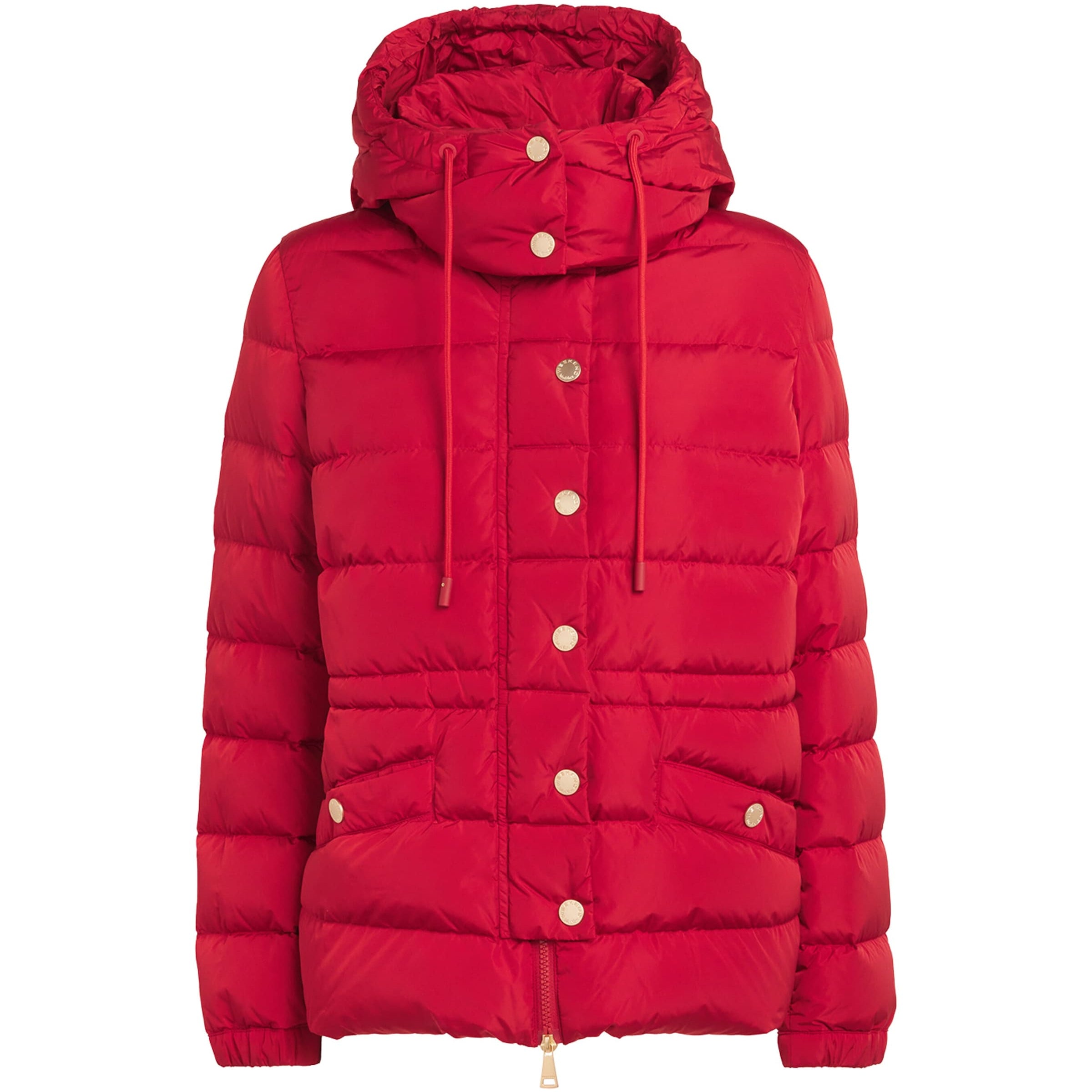 Weekend Max Mara Red Down Water-Repellent Puffer Jacket