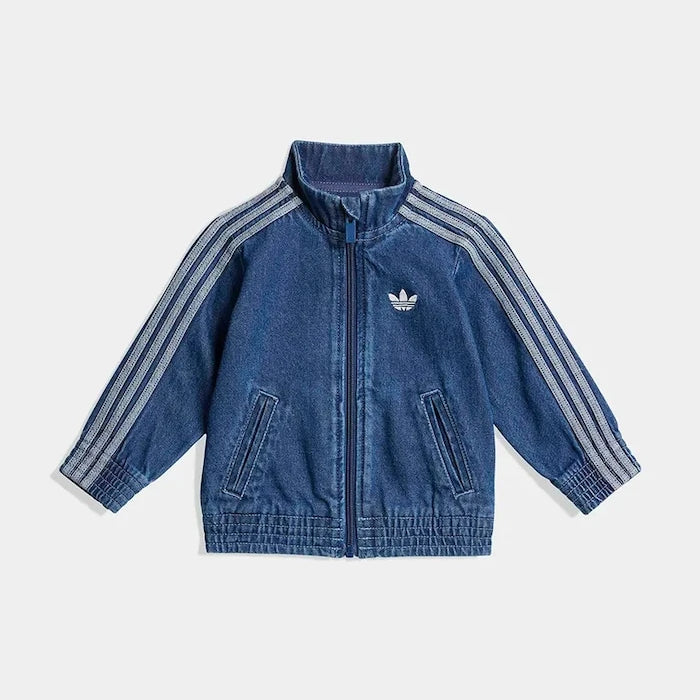 Детско дънково яке adidas Originals