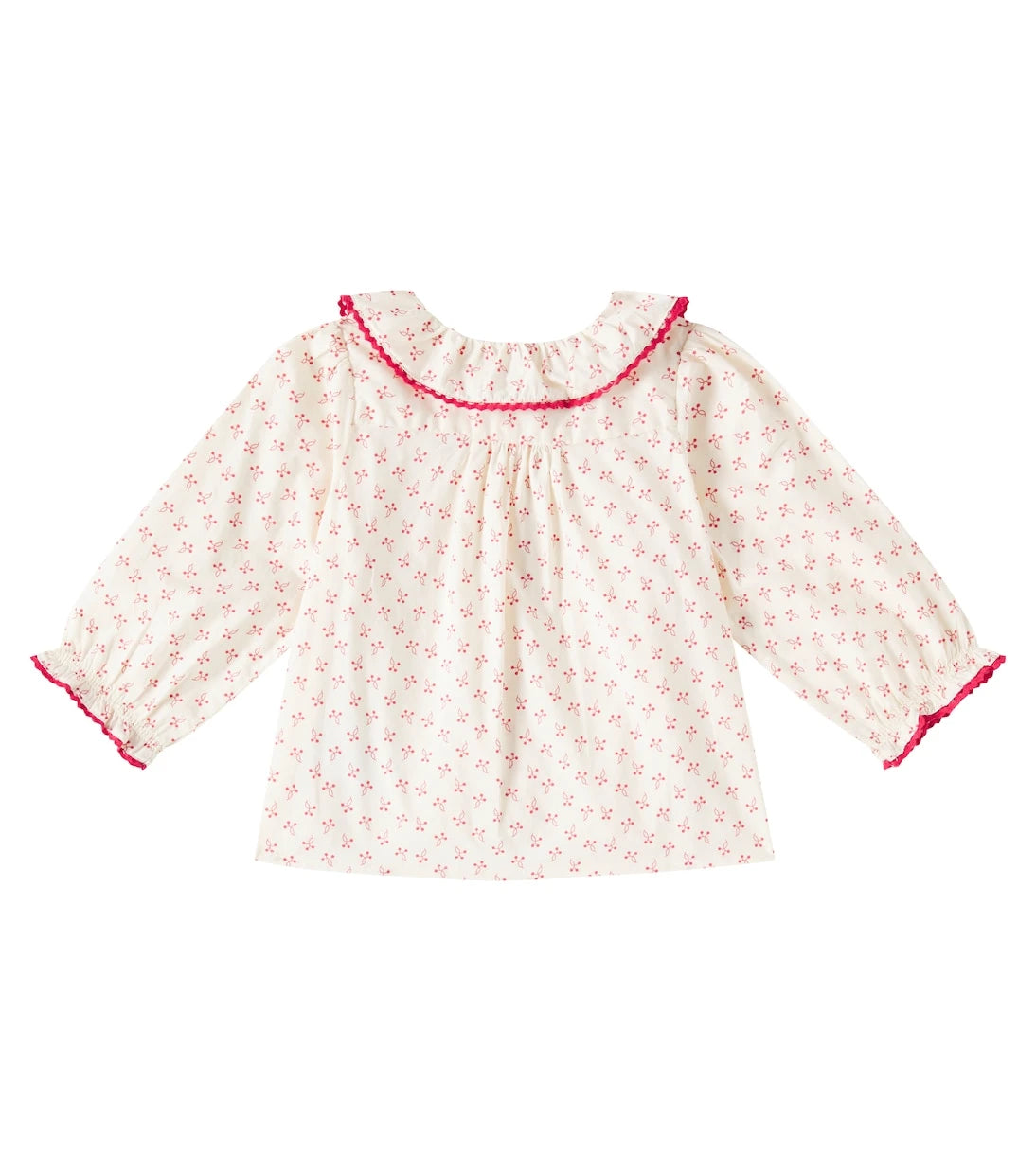 Bonpoint - Baby Jojoba printed cotton poplin blouse