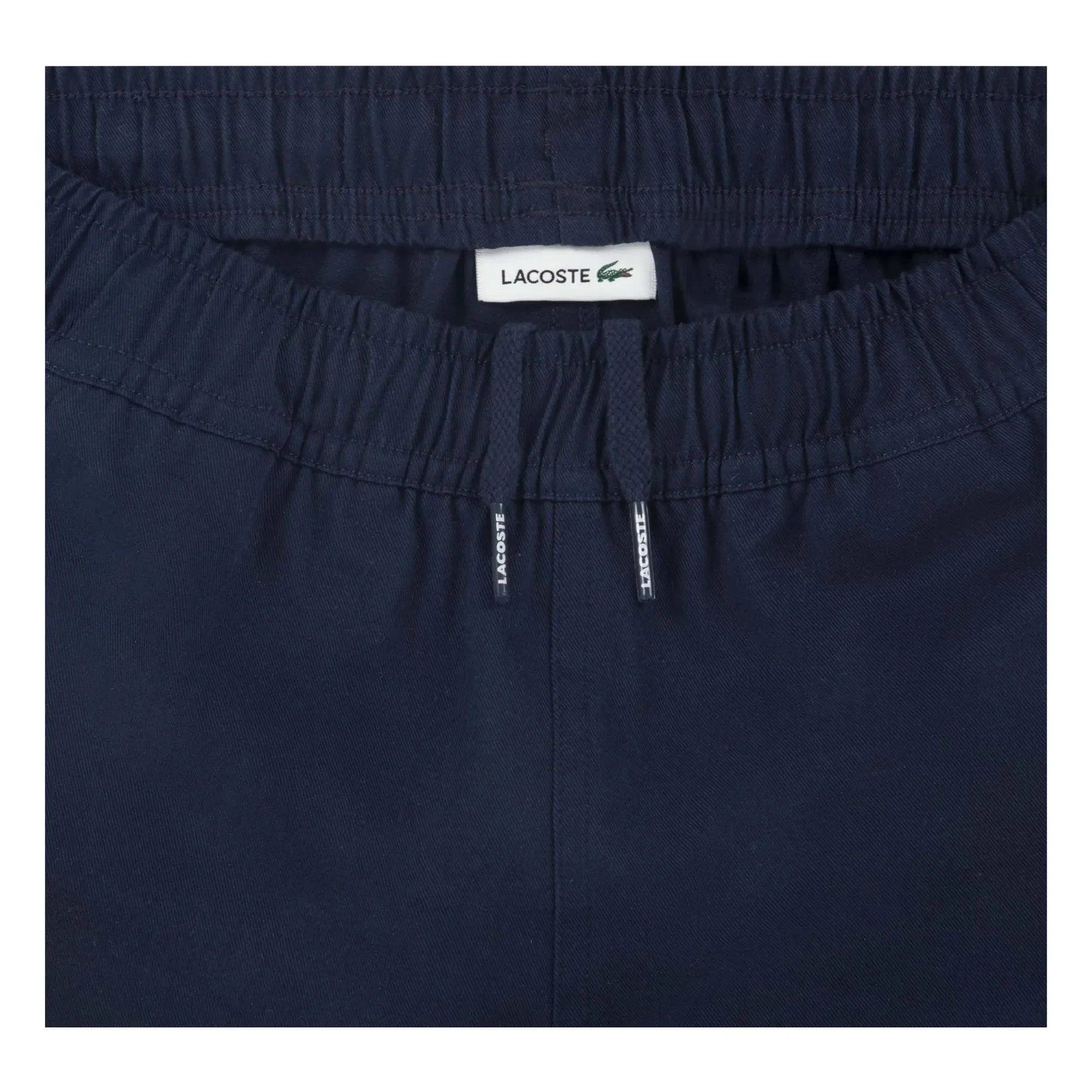 Lacoste - Organic Cotton Cord Cargo Pants | Navy blue