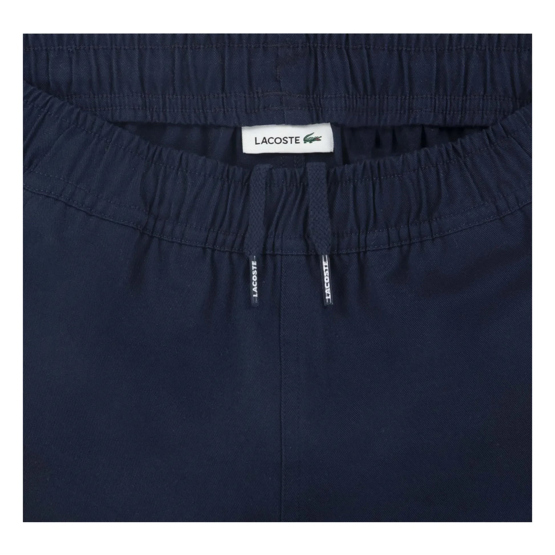 Lacoste - Organic Cotton Cord Cargo Pants | Navy blue