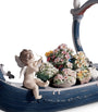 Lladró Porcelain Gondola of Love Ornament