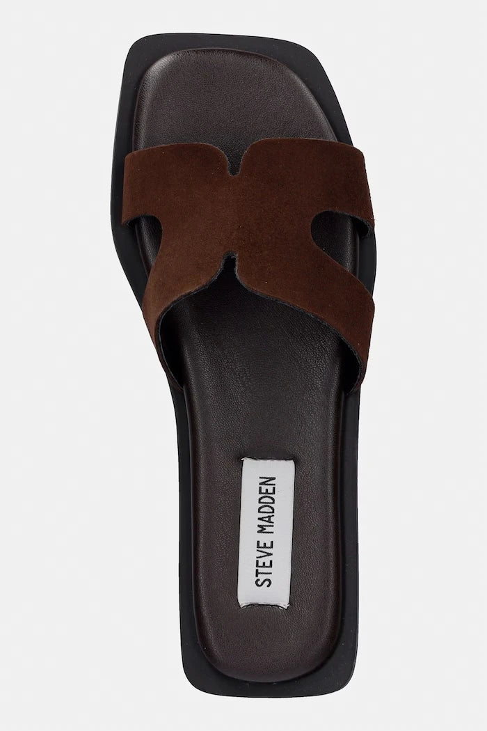Steve Madden чехли дамски от велур Sofia