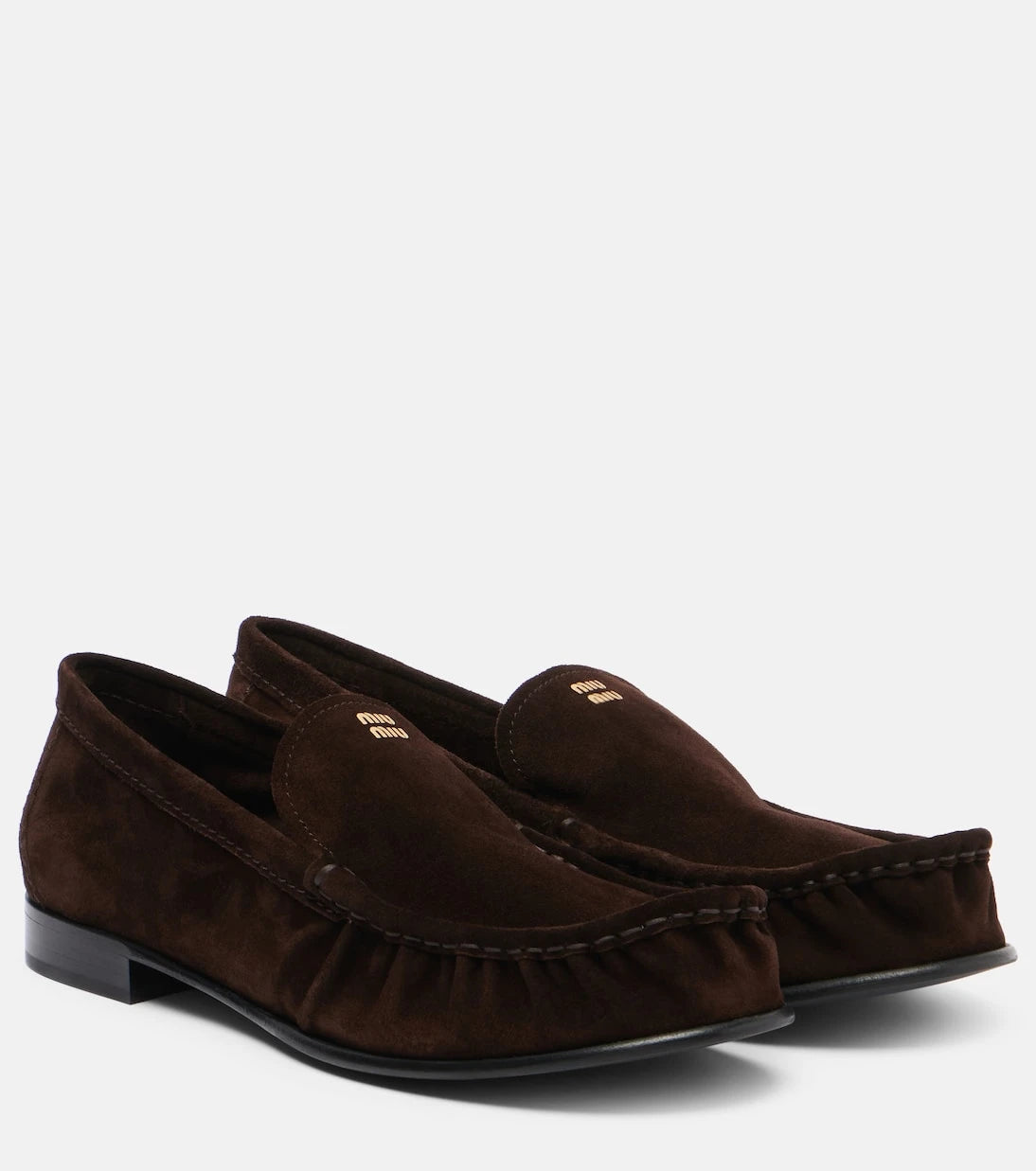 Miu Miu - Suede loafers