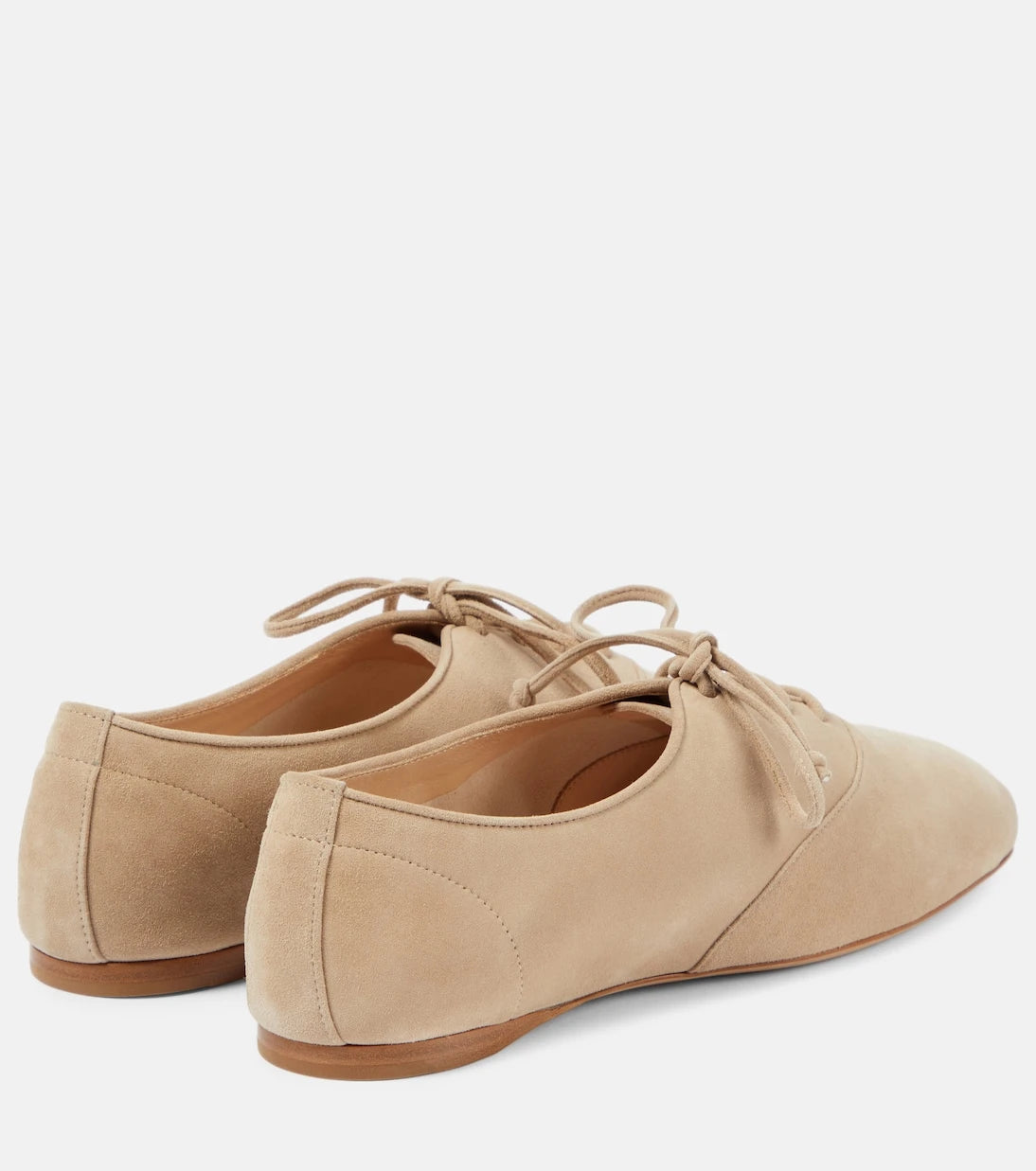 Gabriela Hearst - Maya leather lace-up flats