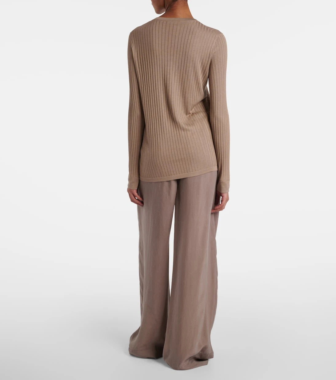 The Row - Keya ribbed-knit top