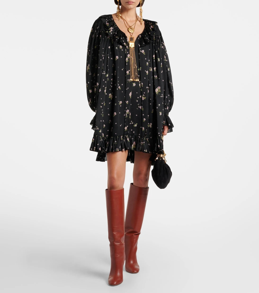Aquazzura - Sellier 105 leather knee-high boots