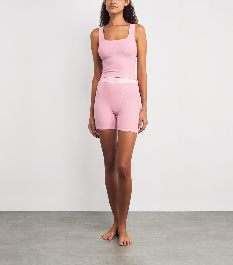 Stretch-Cotton Ribbed Boxer Shorts (Pack of 3)