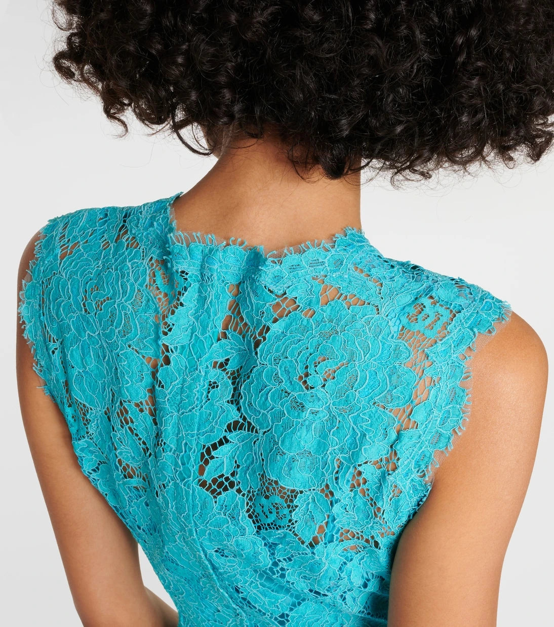 Dolce&Gabbana - Cotton-blend lace midi dress