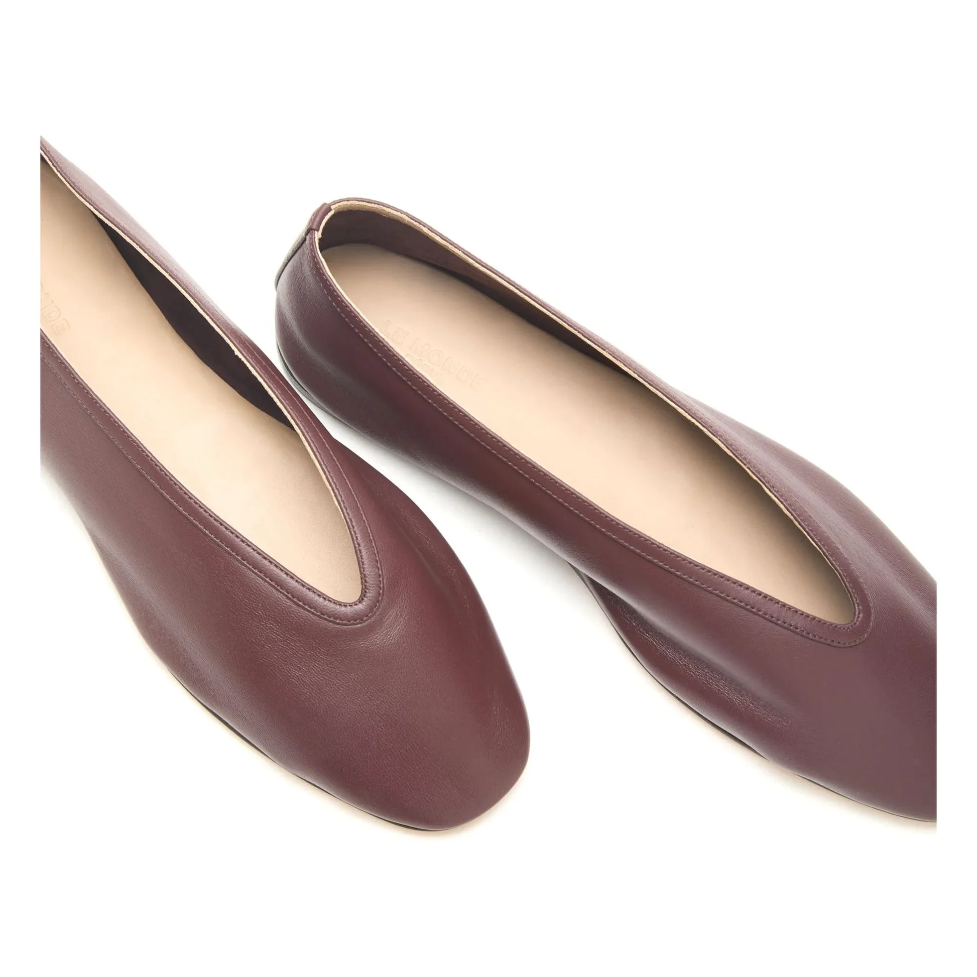 Le Monde Beryl - Ballerinas Luna Leather | Chocolate