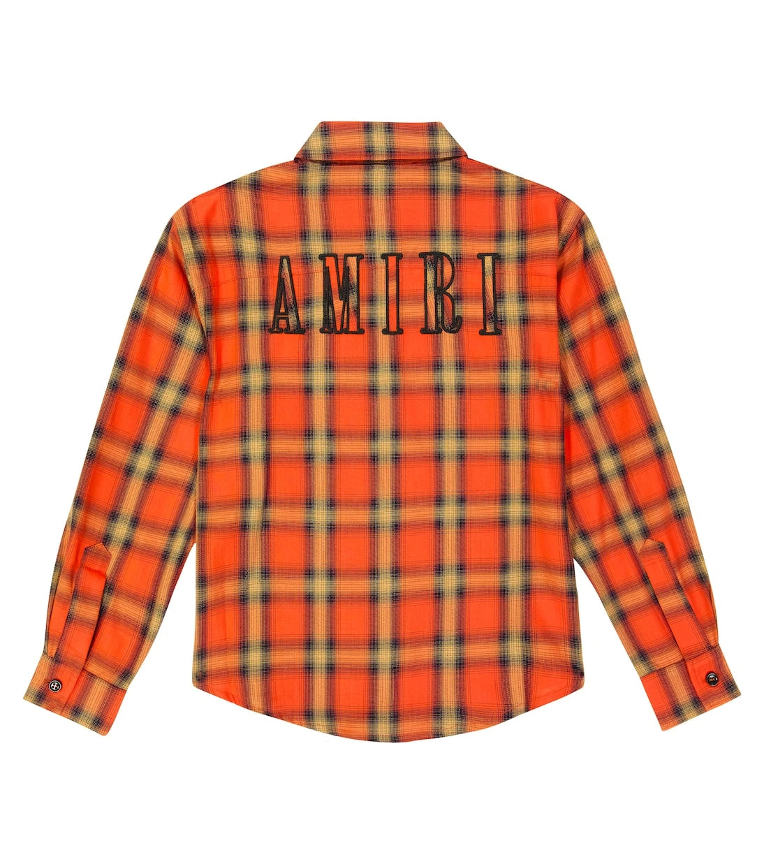 Amiri Kids - قميص فلانيل مطرز