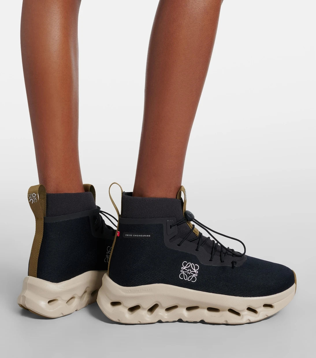 Loewe - x On Cloudtilt high-top sneakers