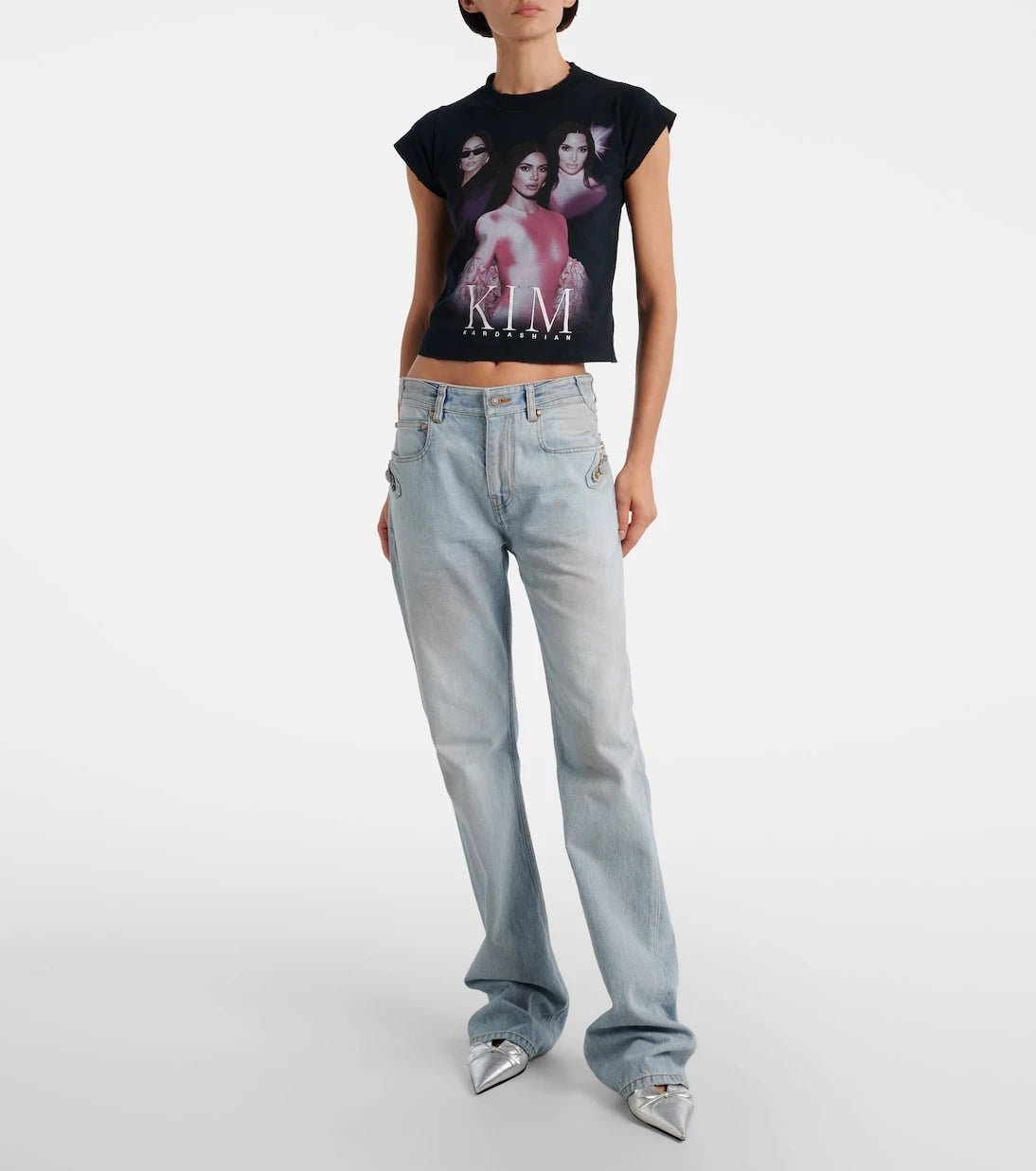 Balenciaga - City low-rise straight jeans