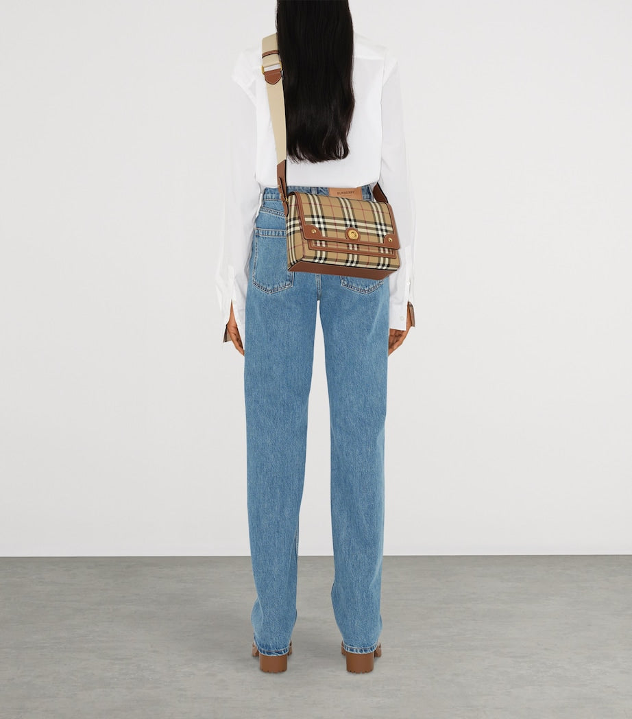 Burberry Check Note Cross-Body Bag