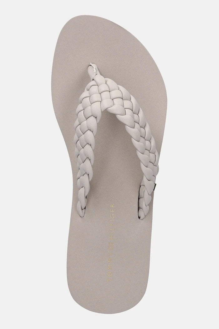 Джапанки Tommy Hilfiger TH WEDGE CORNROW BEACH SANDAL