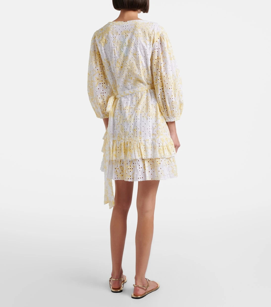 Melissa Odabash - Tabitha broderie anglaise cotton wrap dress