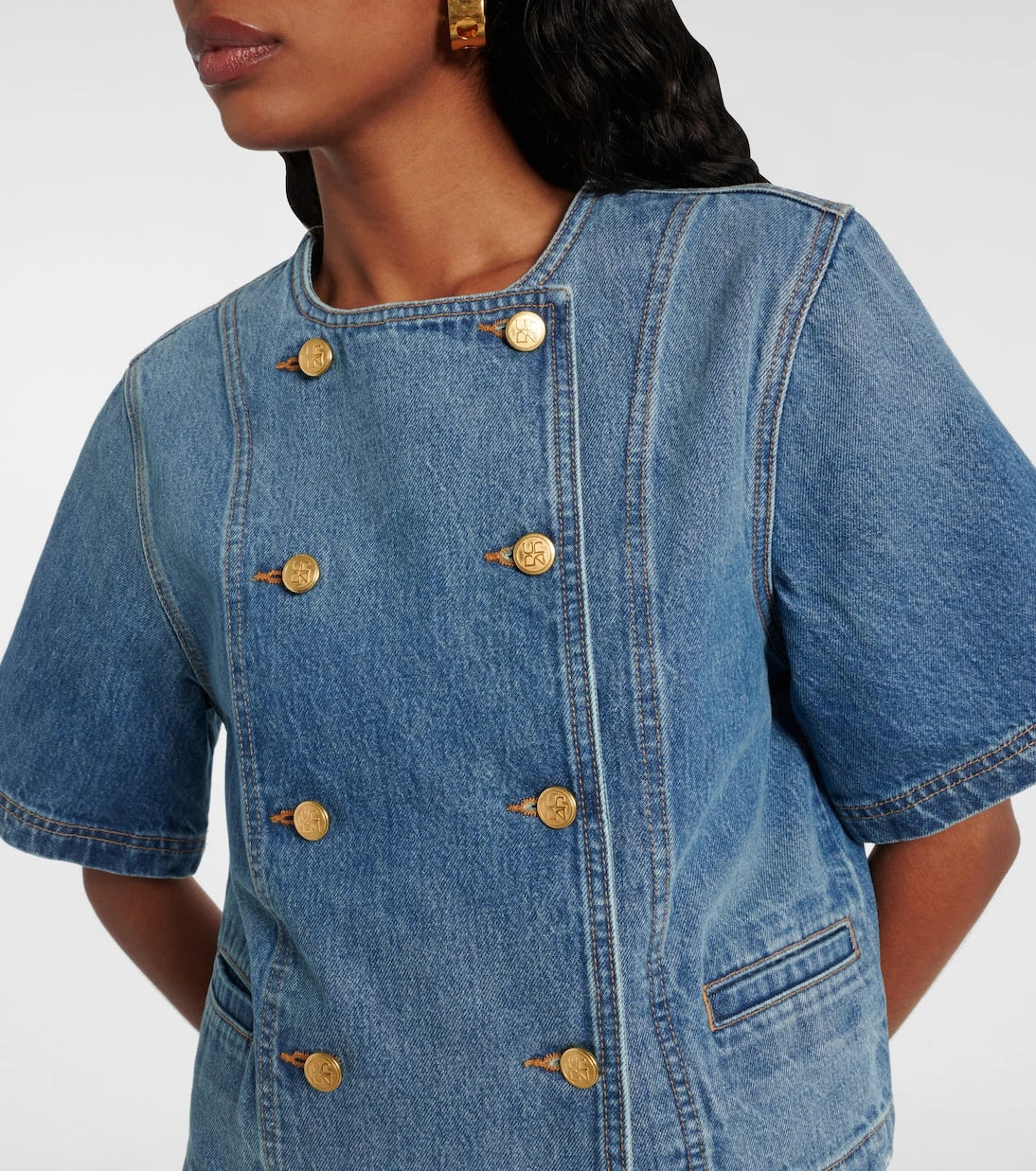 Ulla Johnson - Serge denim top