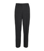 Wool-Blend Ester Straight Trousers