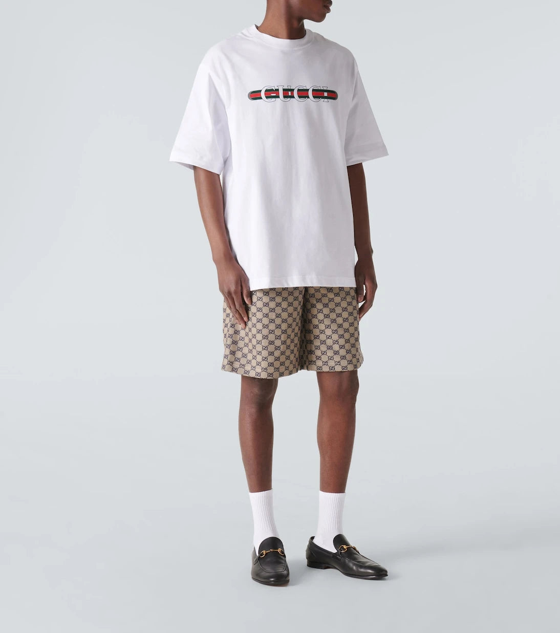 Gucci - Logo cotton jersey T-shirt