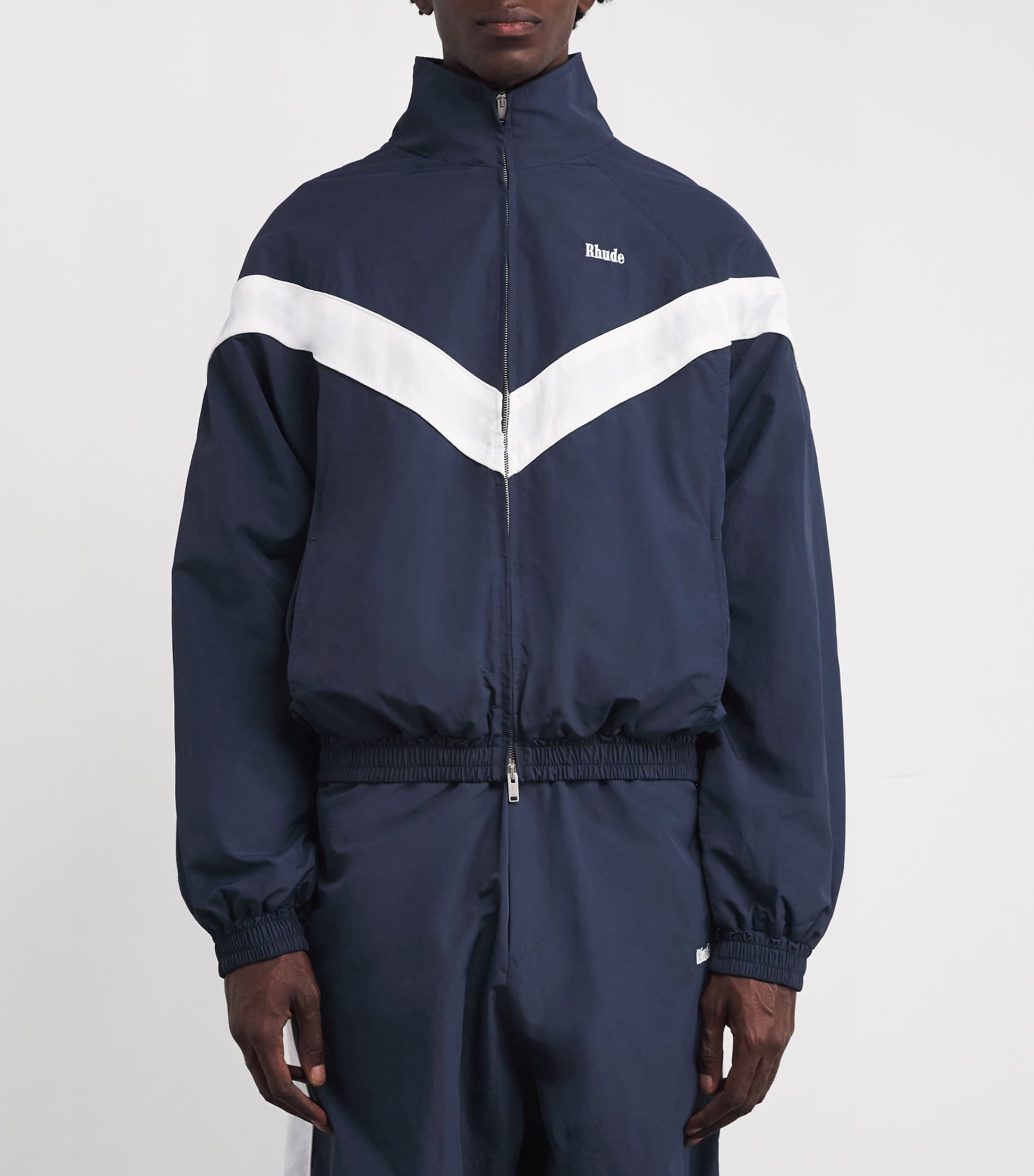 Logo Stripe Track Jacket