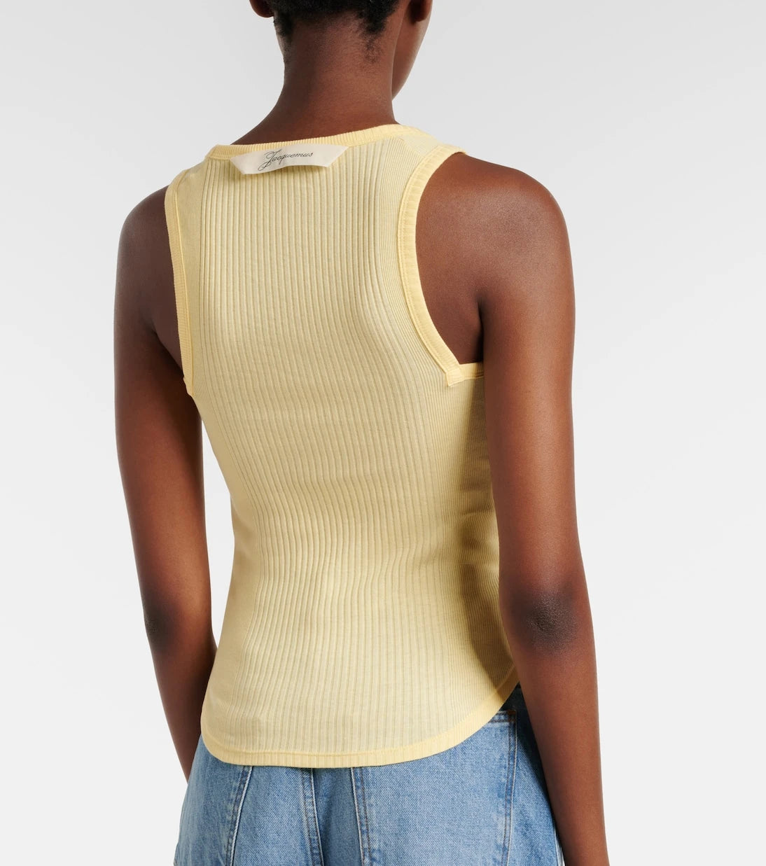 Jacquemus - Rond Carré cotton tank top