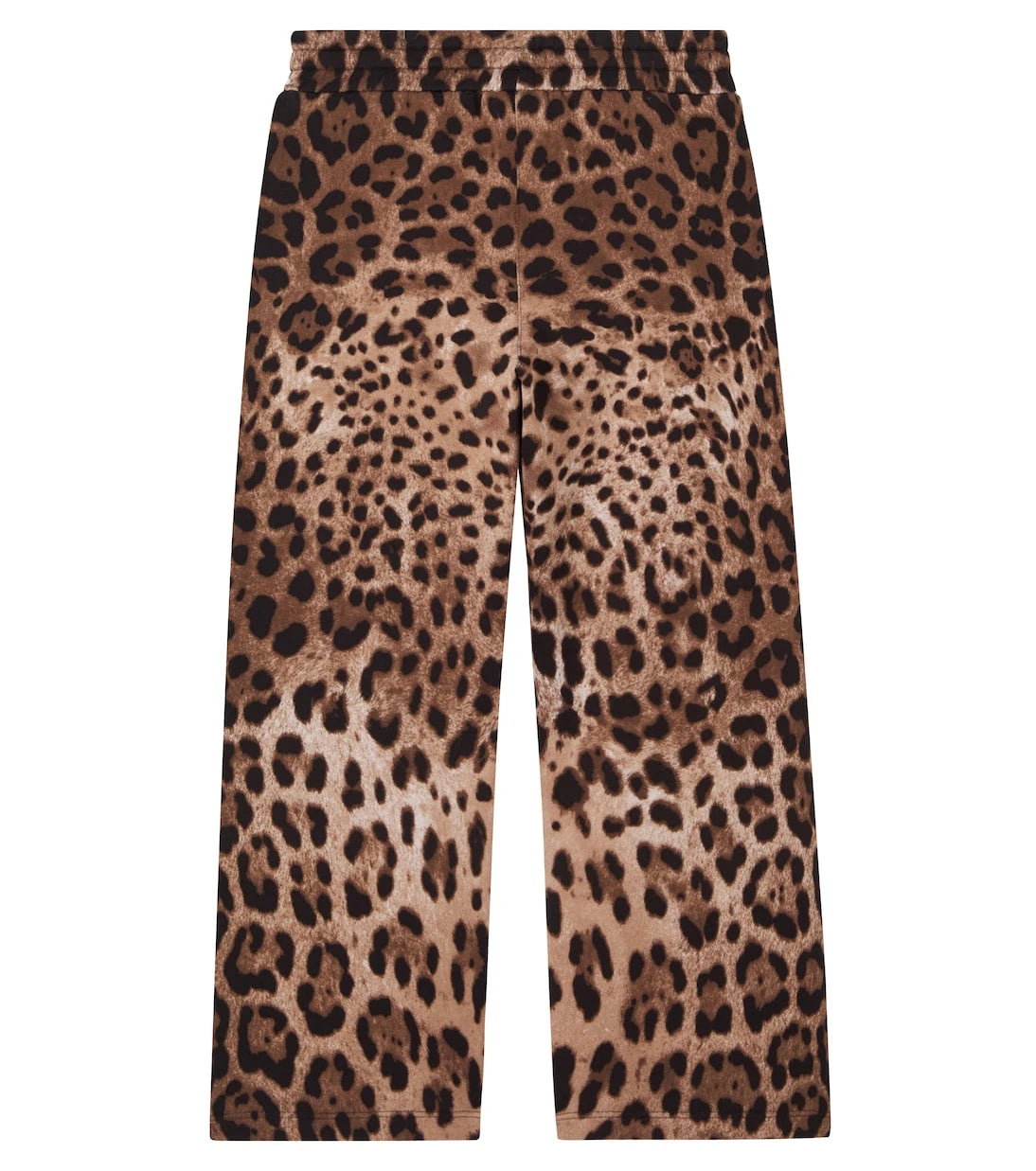 Dolce&Gabbana Kids - Leopard-print cotton jersey sweatpants