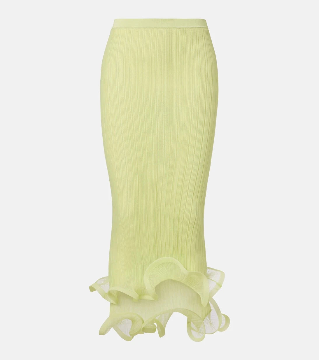 Simkhai - Ruffled midi skirt