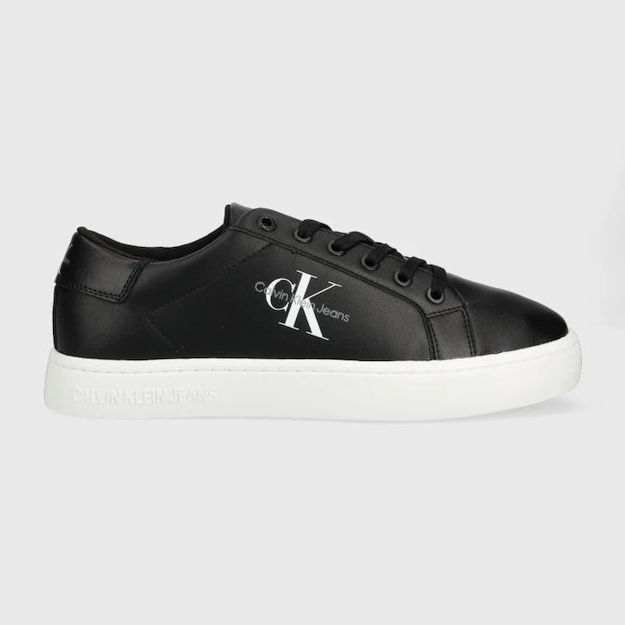 Кожени маратонки Calvin Klein Jeans Classic Cupsole Laceup Low LACE UP