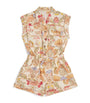 Zimmermann Kids Cotton Floral Daylight Playsuit (2-12 Years)