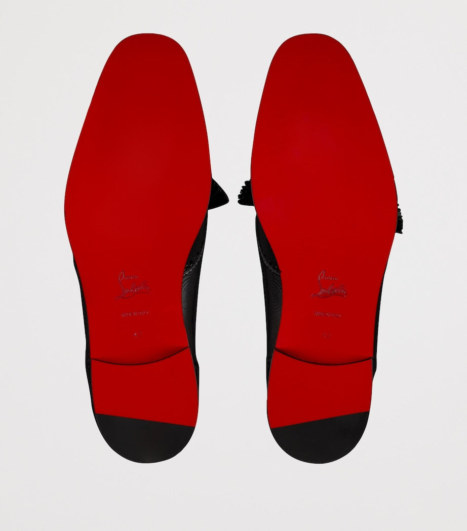 Christian Louboutin Grave Calf Leather Loafers