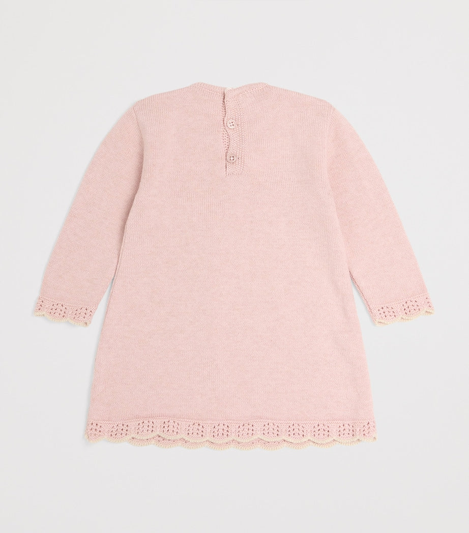 Cotton-Blend Knitted Dress (12 Months)