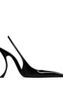 Saint Laurent Leather Apolline Slingback Pumps 110