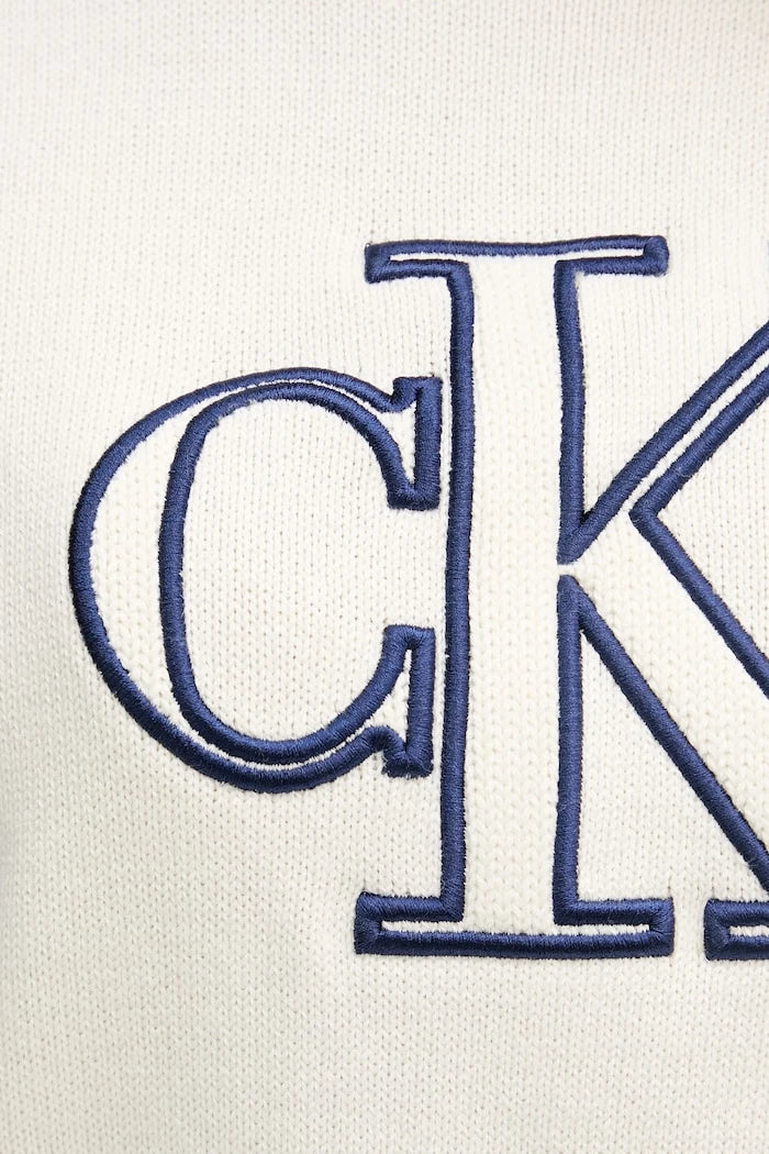 Calvin Klein Jeans kadın pamuklu kazak tipi tişört