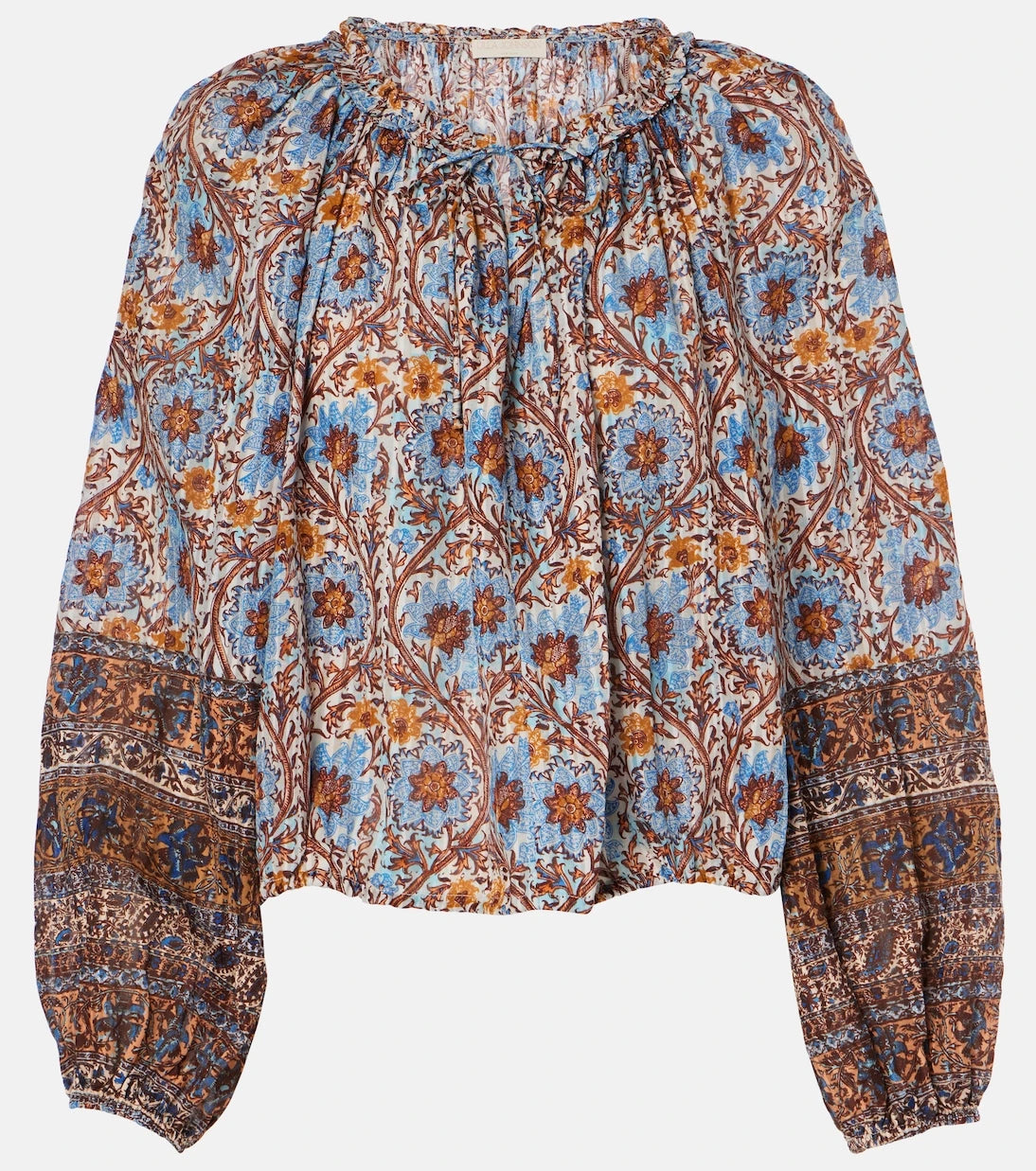 Ulla Johnson - Silva printed cotton-blend blouse