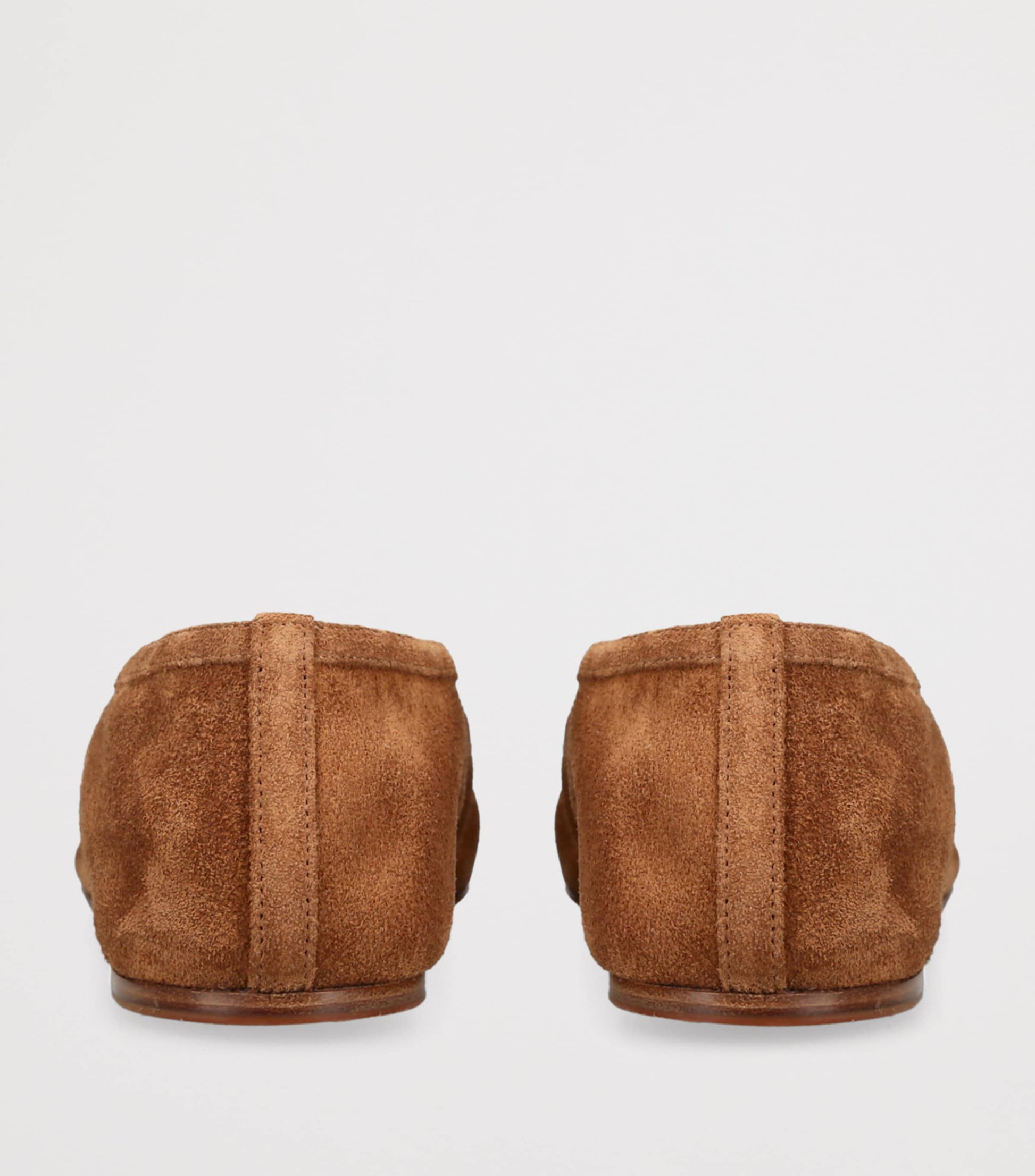 Le Monde Beryl Brown Suede Luna Ballet Flats