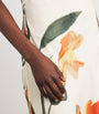 Multi Silk Floral Constance Maxi Dress