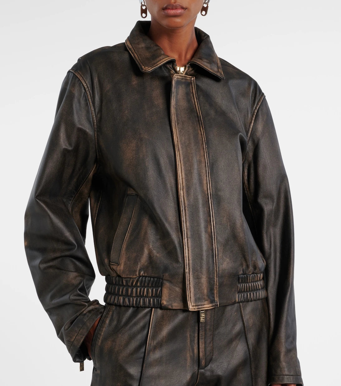 Jacques Wei - Leather jacket