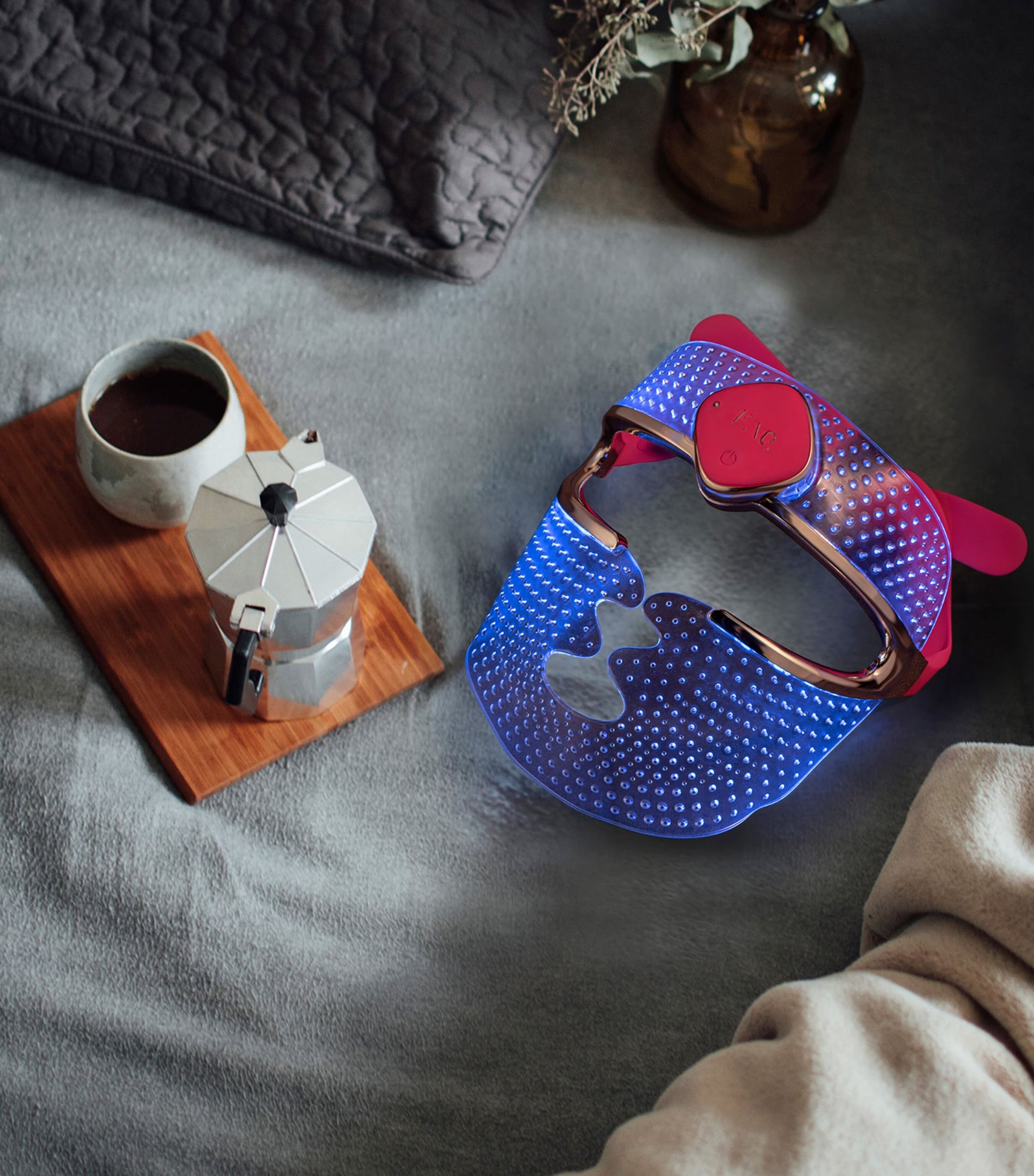 201 Ultra-Lightweight Silicone LED Anti-Ageing Face Mask Treatment