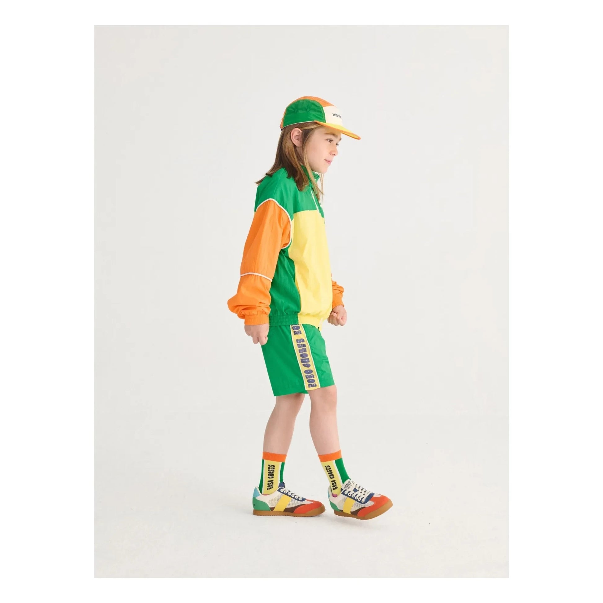Bobo Choses - Colorblock cap | Orange