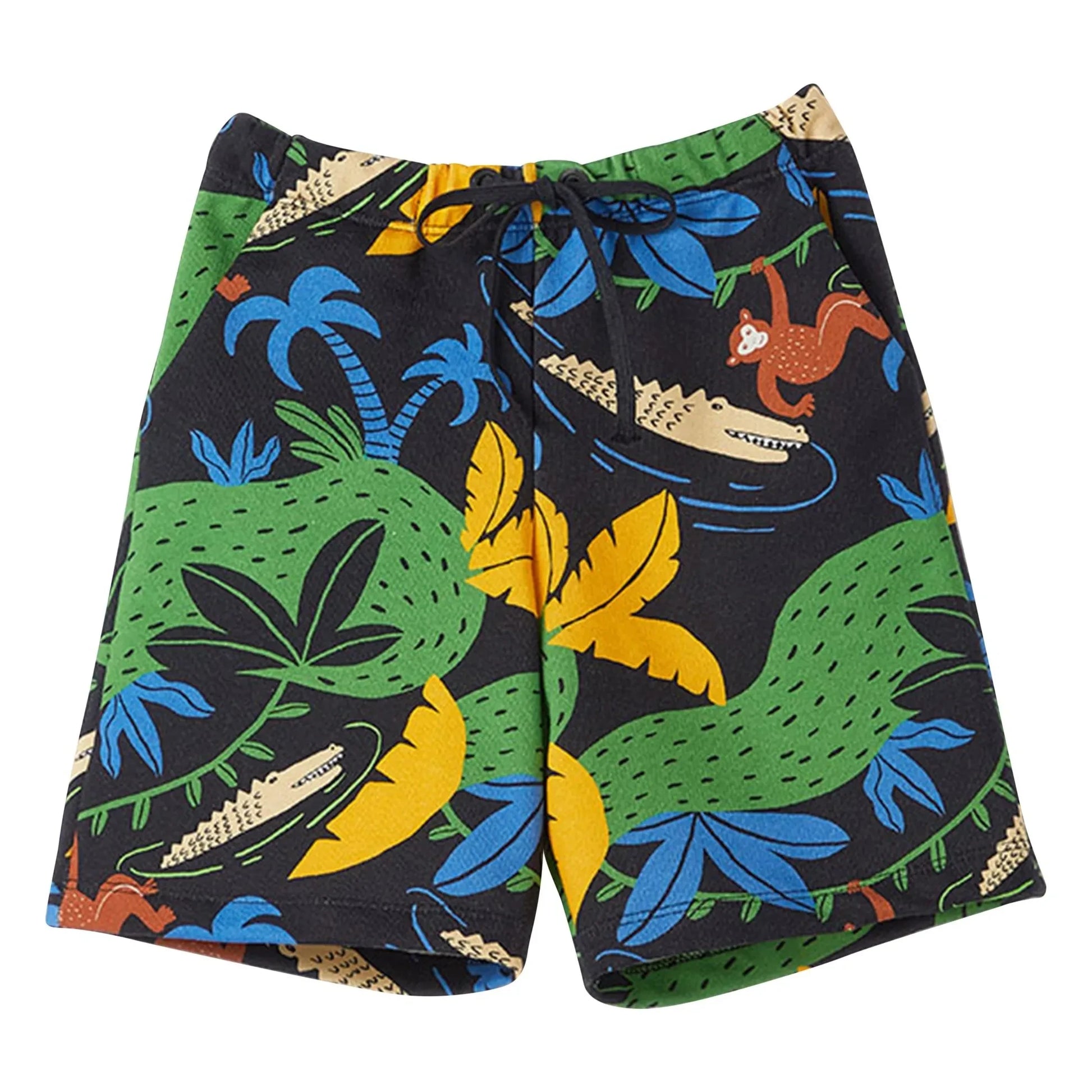 Fabula - Bermuda Molleton Jungle | Black